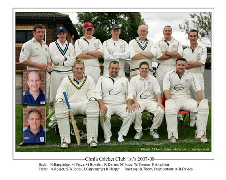 Cimla First XI - Season 2007